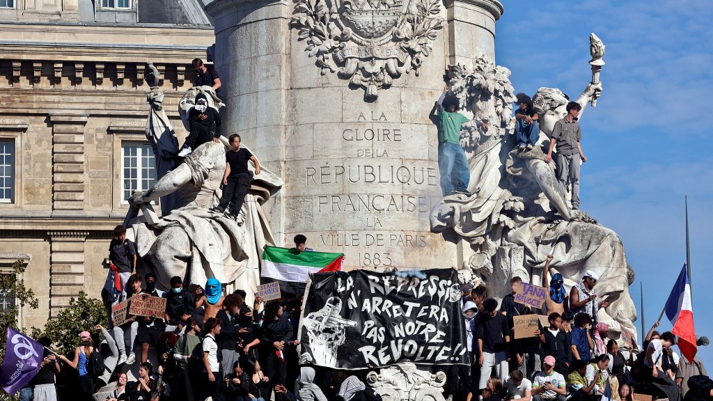 France student protest