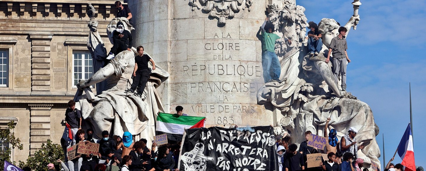France student protest