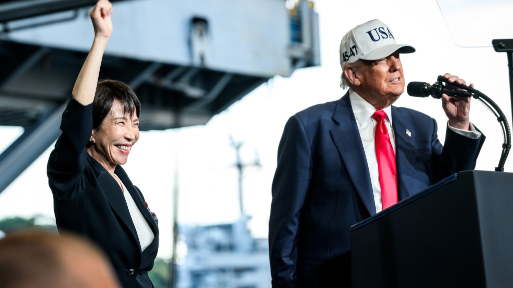 Takaichi and Trumpt